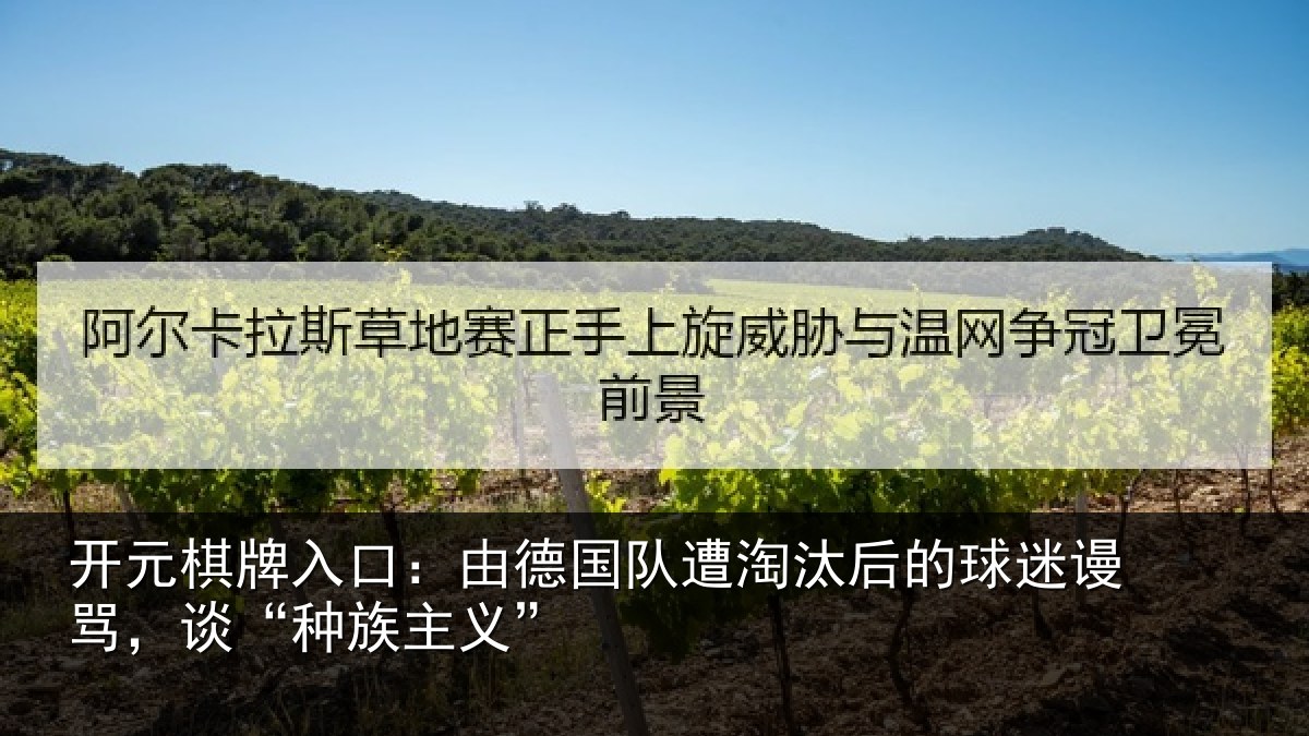开元棋牌入口：由德国队遭淘汰后的球迷谩骂，谈“种族主义”